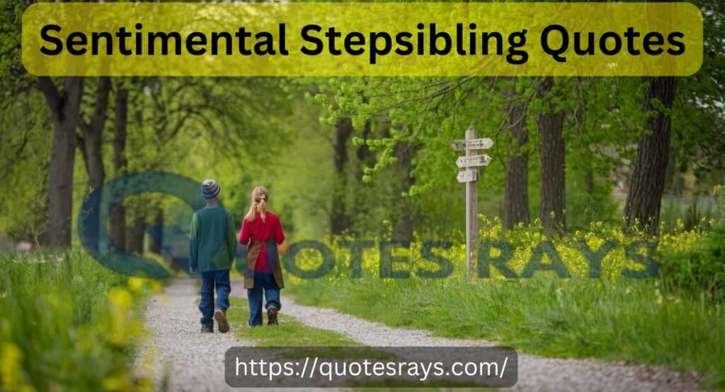 Sentimental Stepsibling Quotes