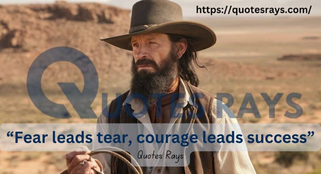 Courage and Fear