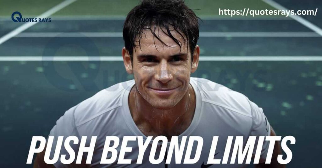 Motivational Quotes About Tennis: Push Beyond Limits