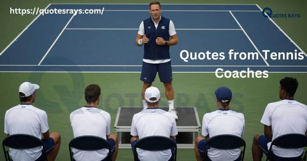 Quotes from Tennis Coaches