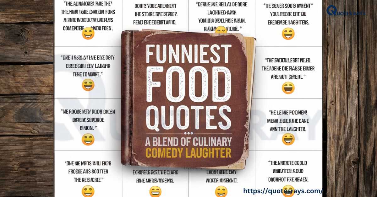 Funniest Food Quotes