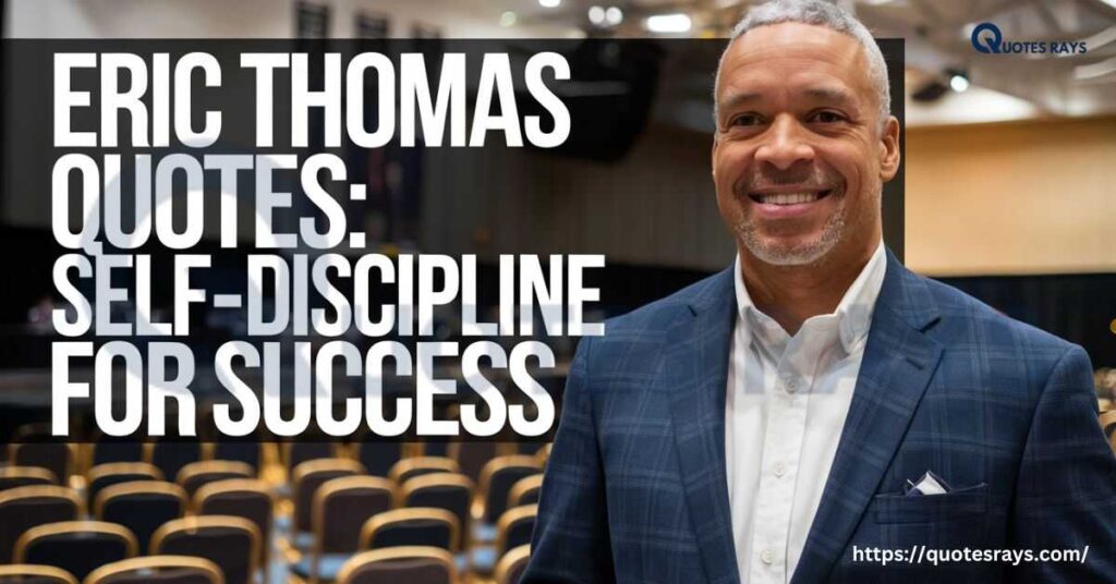 Eric Thomas Quotes