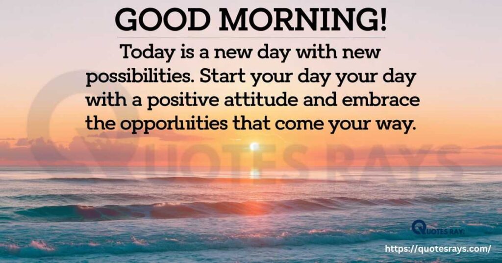 Positive Good Morning Blessings